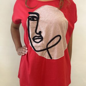 Majica žena crvena