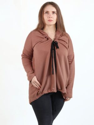 Hoodie Tea Smeđa