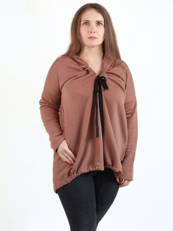 Hoodie Tea Smeđa