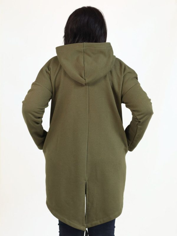 Hoodie Tea Maslinasta - Slika 2